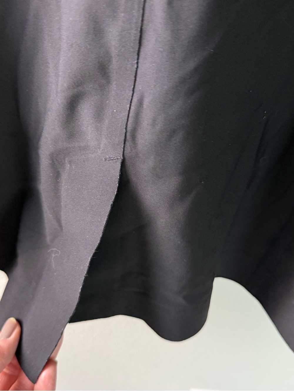 Athleta Avenue Blazer Jacket Black Business Athleisure Casual Women’s Size 10 - Picture 16 of 16